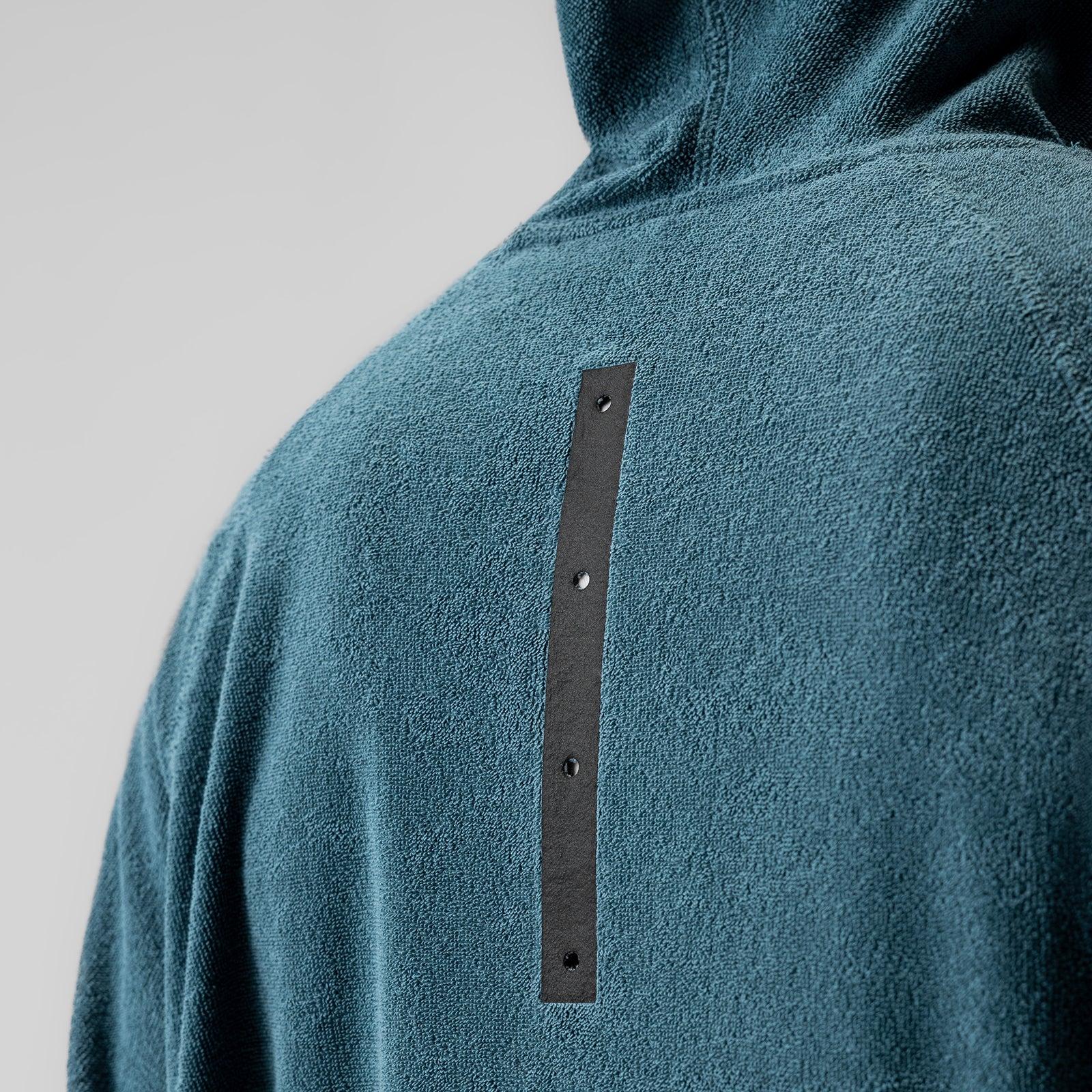 1054. Towel Terry Reversible Hoodie - Storm Product Image