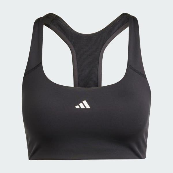 adidas Powerimpact Bra for Training Pure Ruby M Womens Product Image