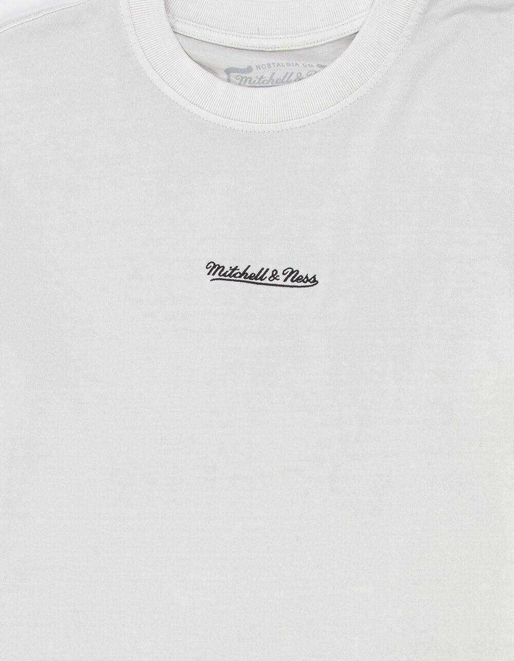 MITCHELL & NESS Branded Script Mens Tee - LIGHT GRAY Product Image