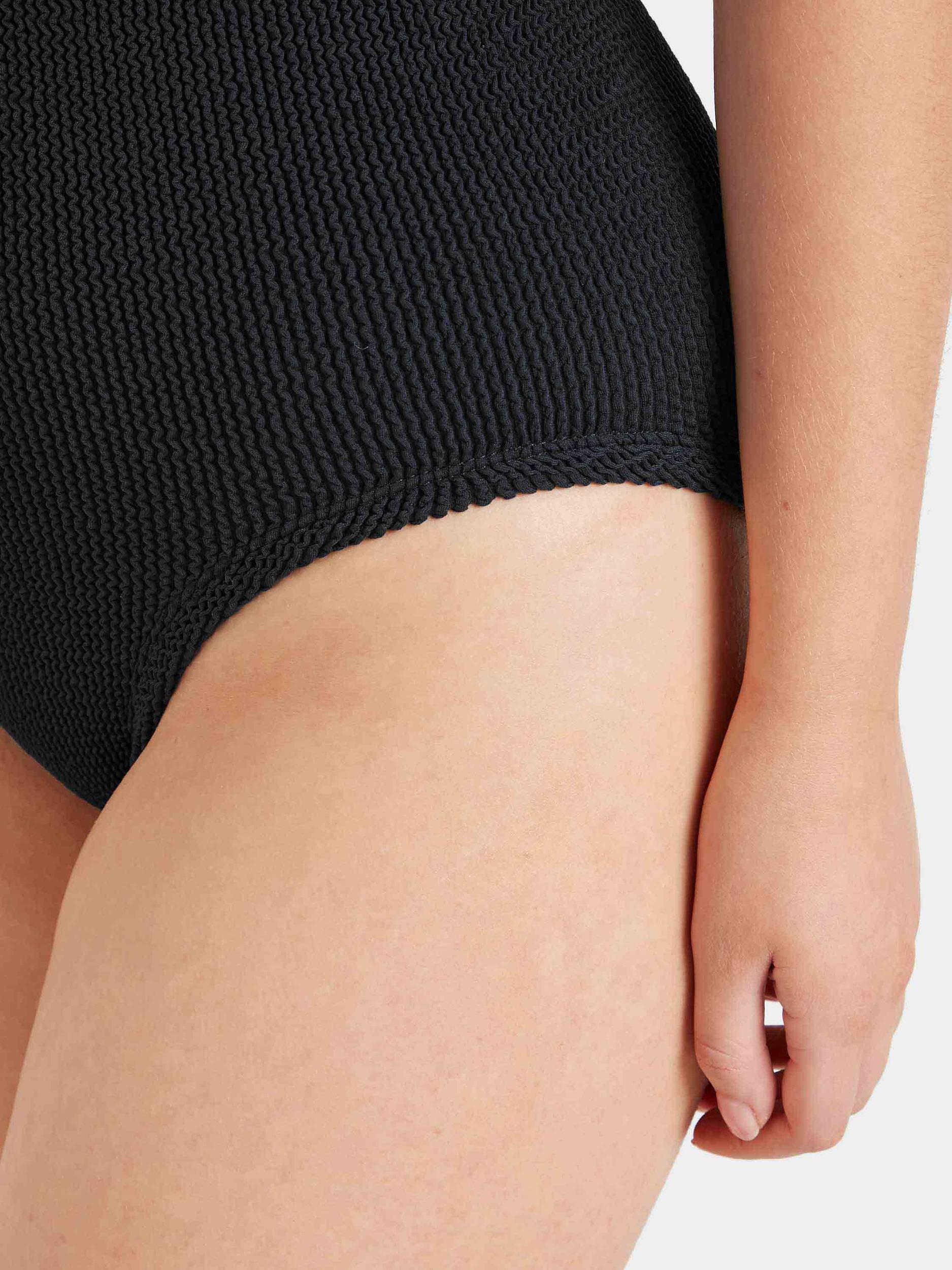 Coverage Square Neck Swim - Black Product Image