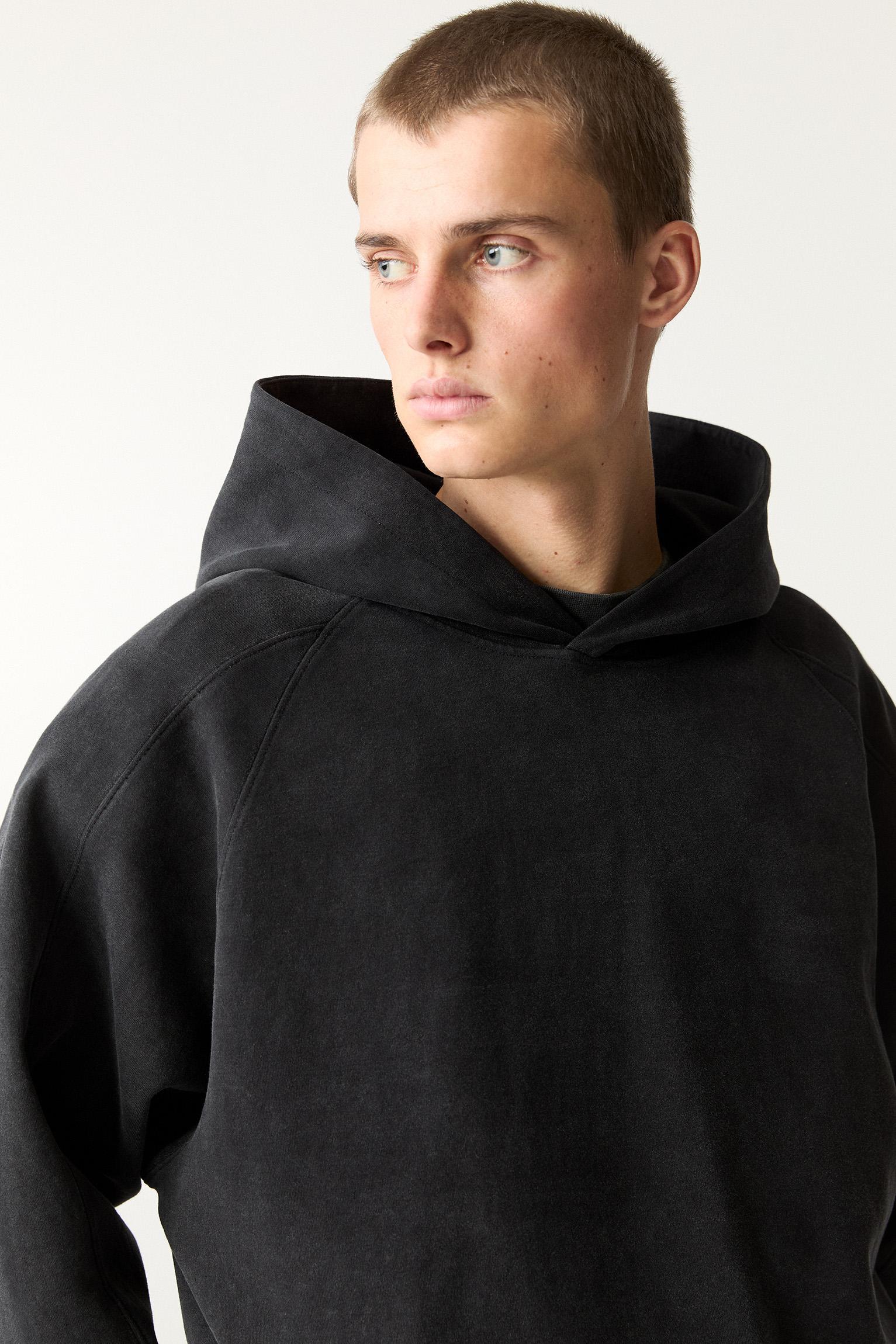 Faded interlock hoodie Product Image