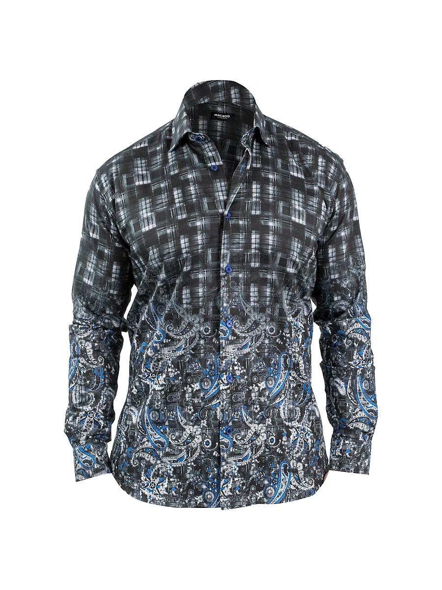 Mens Fibonacci Paisley Shirt Product Image