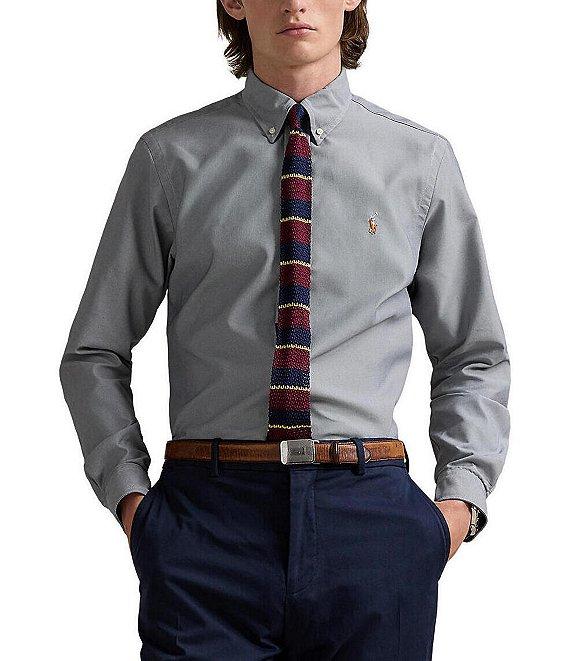 Polo Ralph Lauren Solid Classic Fit Performance Stretch Oxford Long Sleeve Woven Shirt Product Image