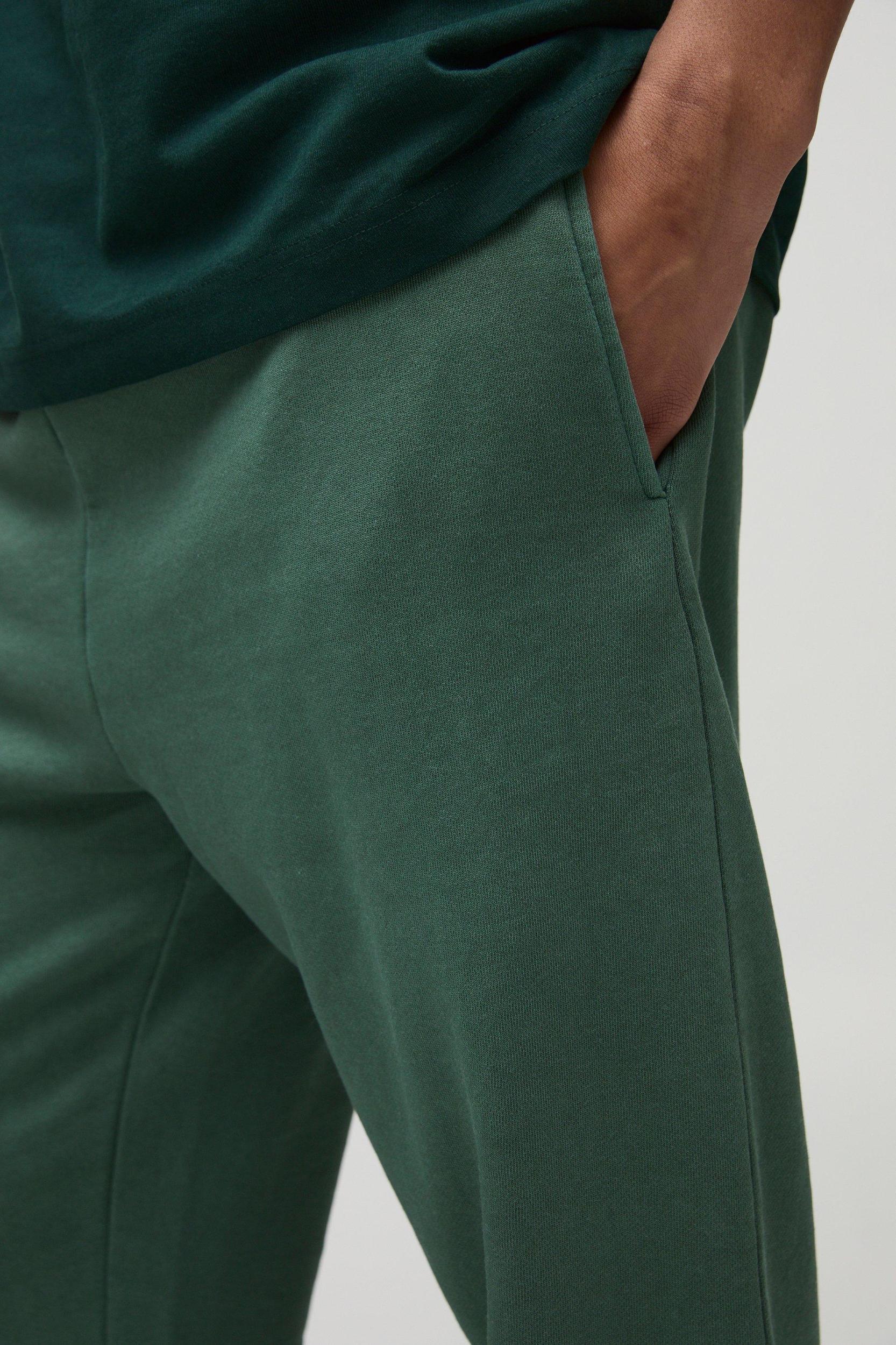 Relaxed Drop Crotch Seam Wash Sweatpants | boohooMAN USA Product Image