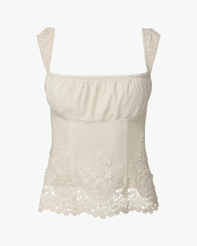Wide Strap Ruched Cup Corset Product Image