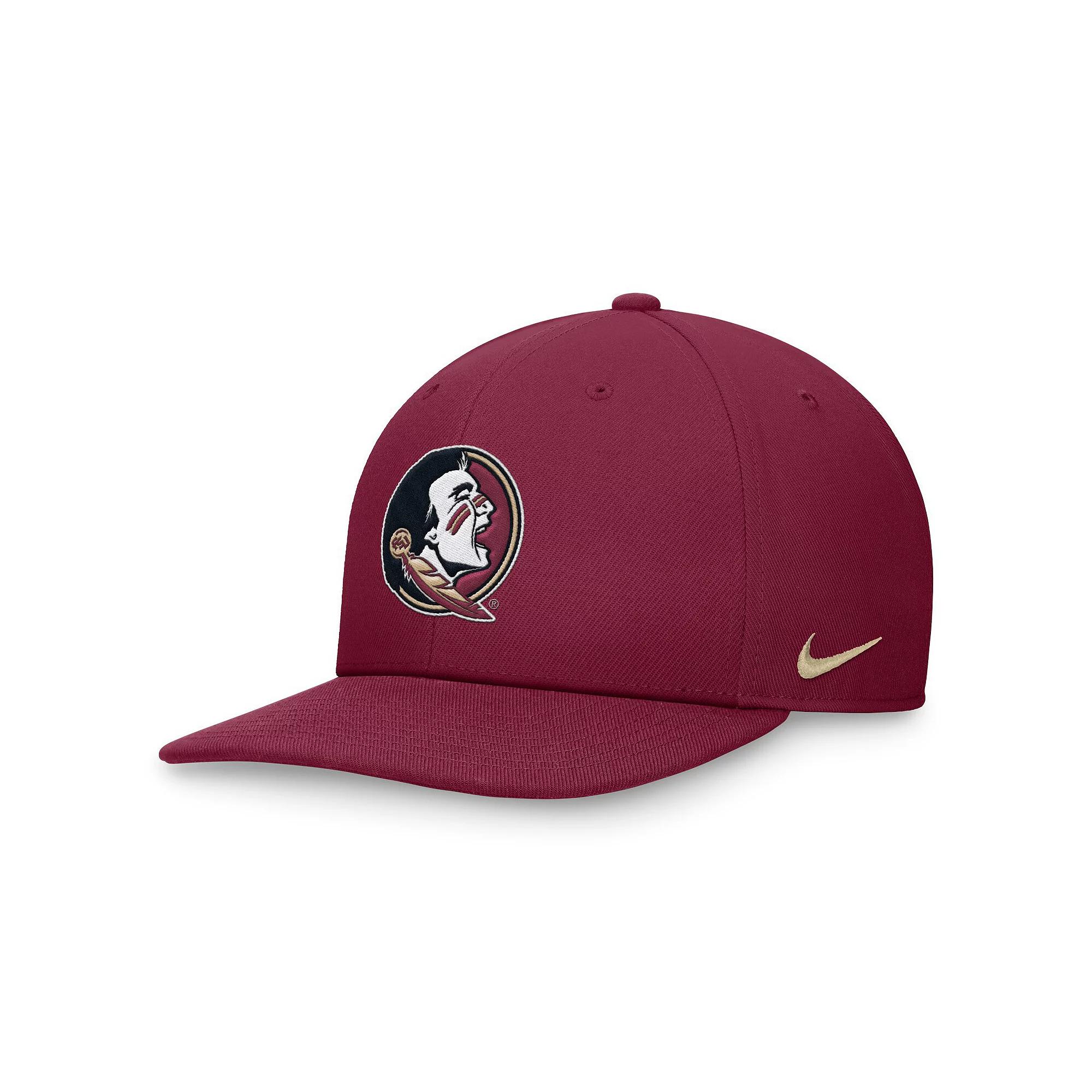 Men's Nike Garnet Florida State Seminoles On-Field Pro Bill Snapback Hat,  Product Image