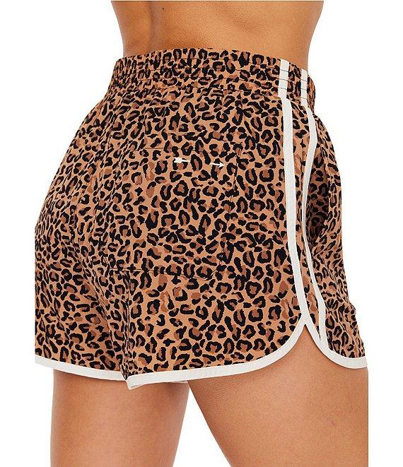 The Upside Spirit Leopard Print Opal Run Shorts Product Image
