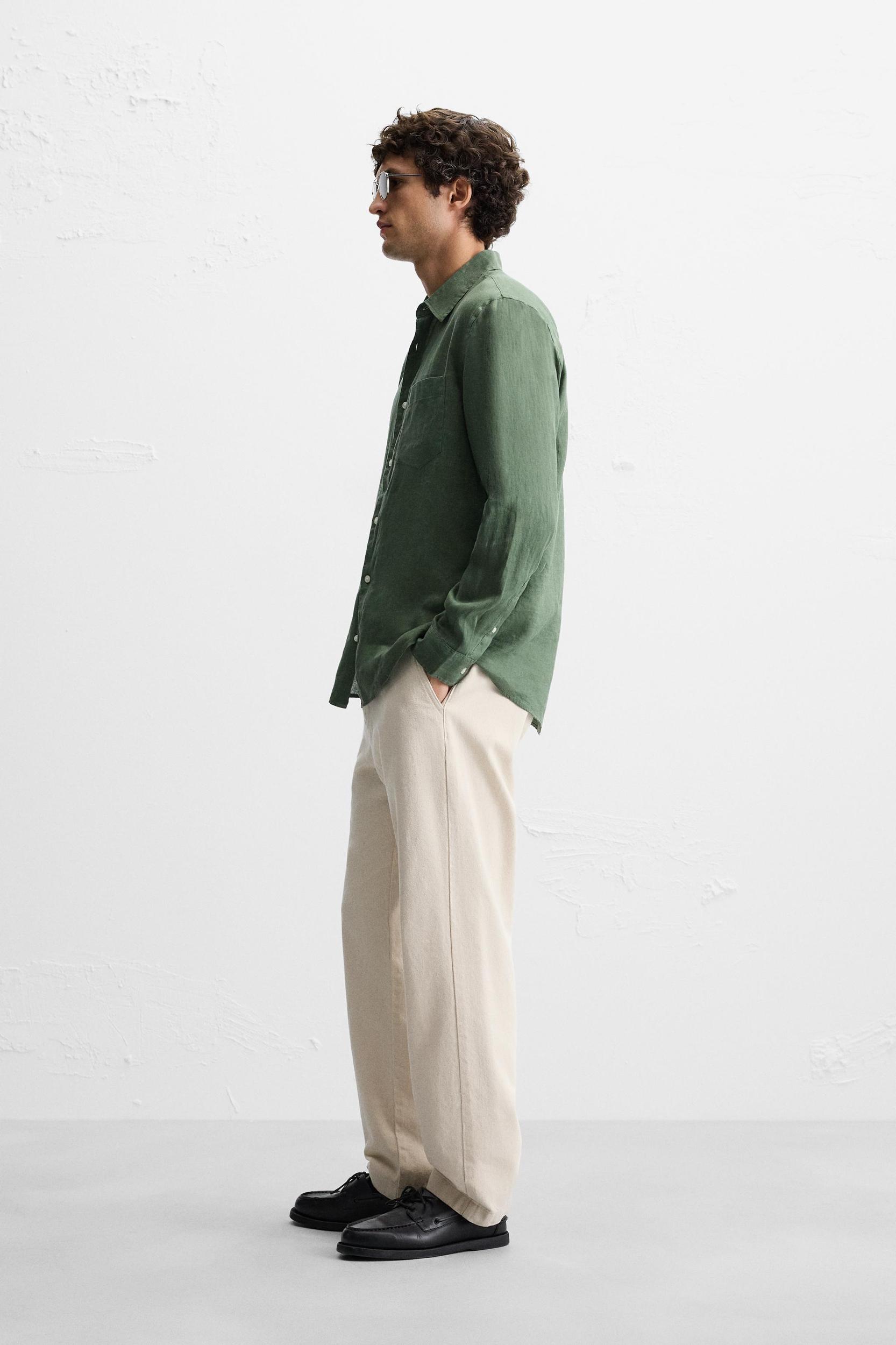 100% LINEN SHIRT Product Image