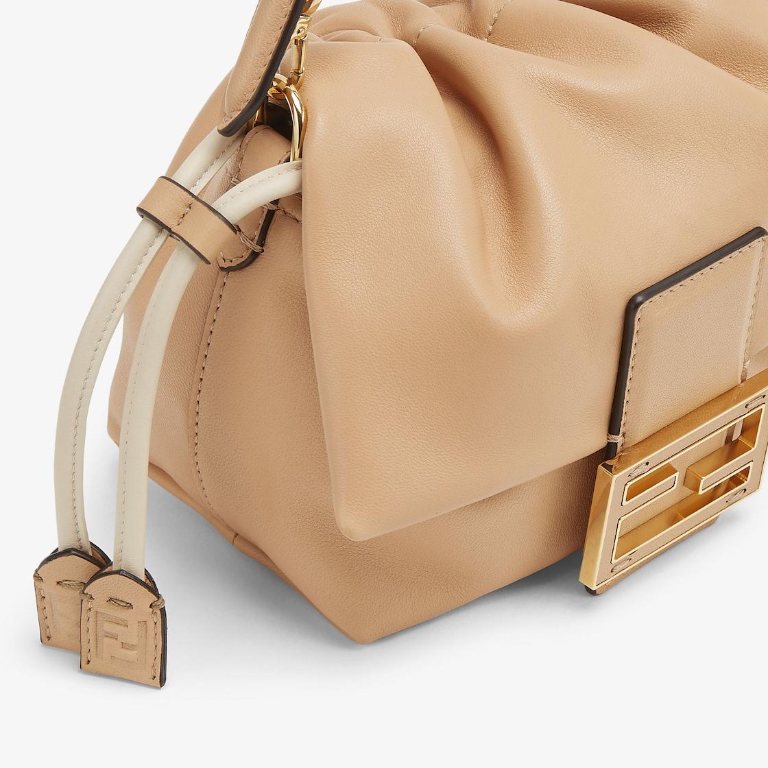 Mamma Baguette SmallLight pink nappa leather mini-bag Product Image