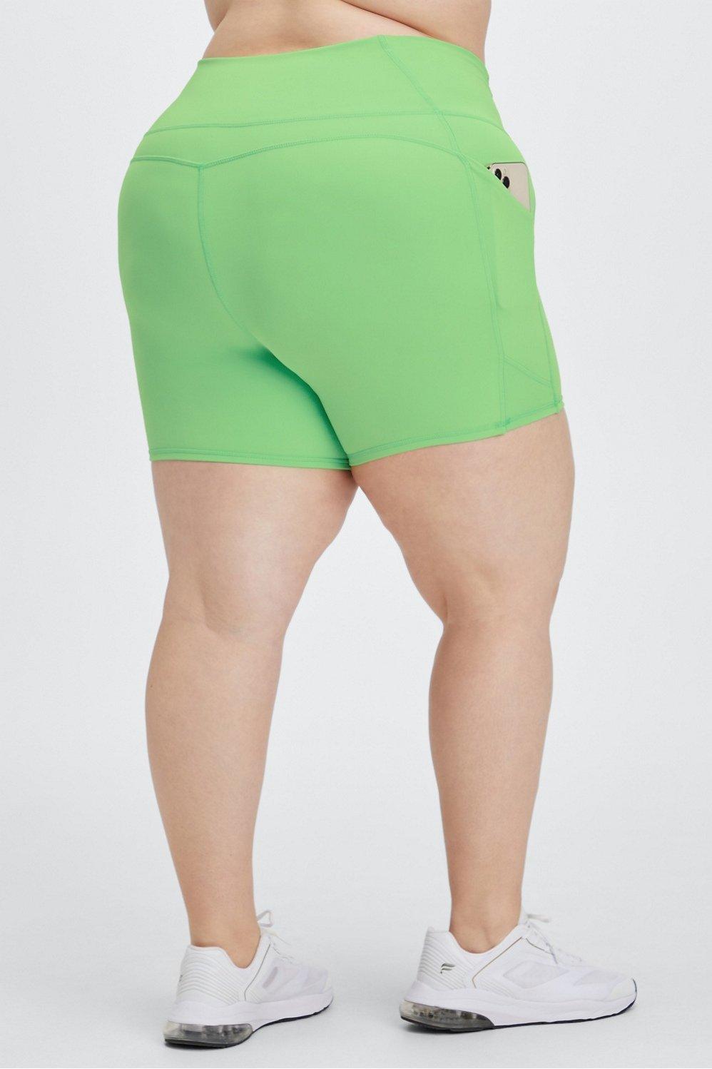 Fabletics Oasis High-Waisted 6 Short Womens green Size S Product Image