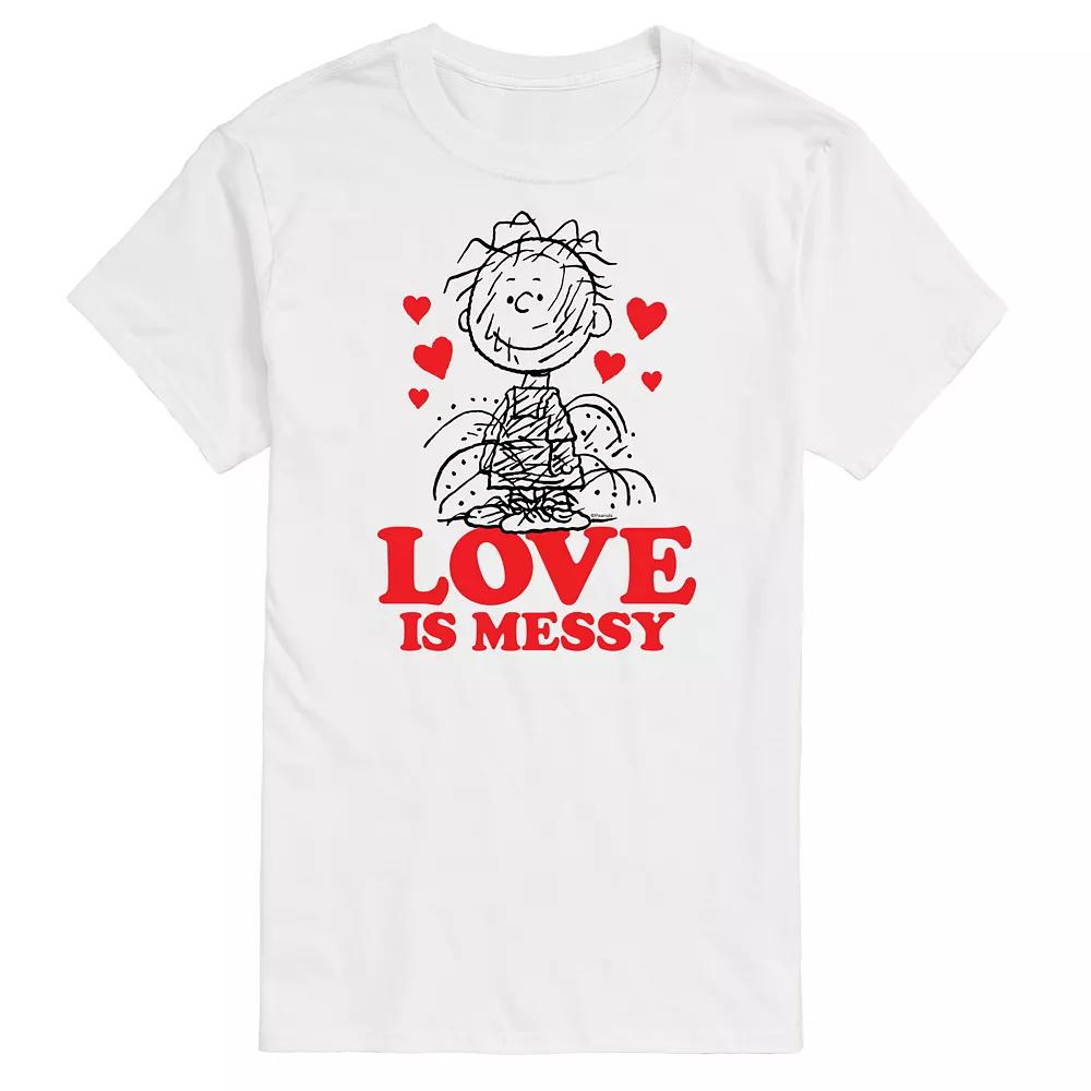Big & Tall Peanuts Pigpen Love Messy Tee, Men's,  Product Image