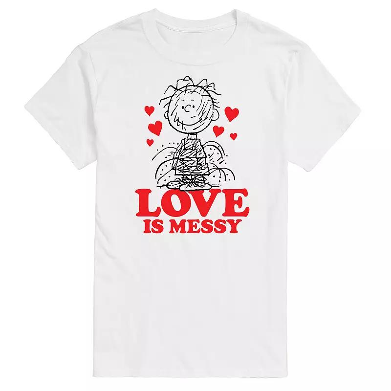 Big & Tall Peanuts Pigpen Love Messy Tee, Men's,  Product Image