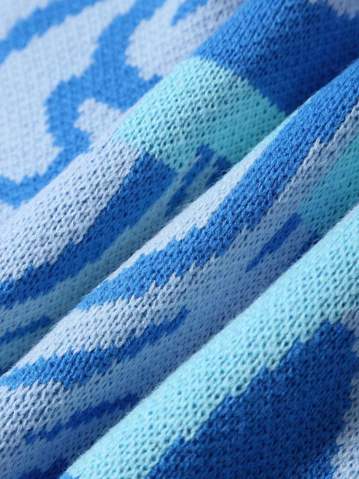 Aelfric Eden V-neck Make Waves Knit Jersey Female Product Image