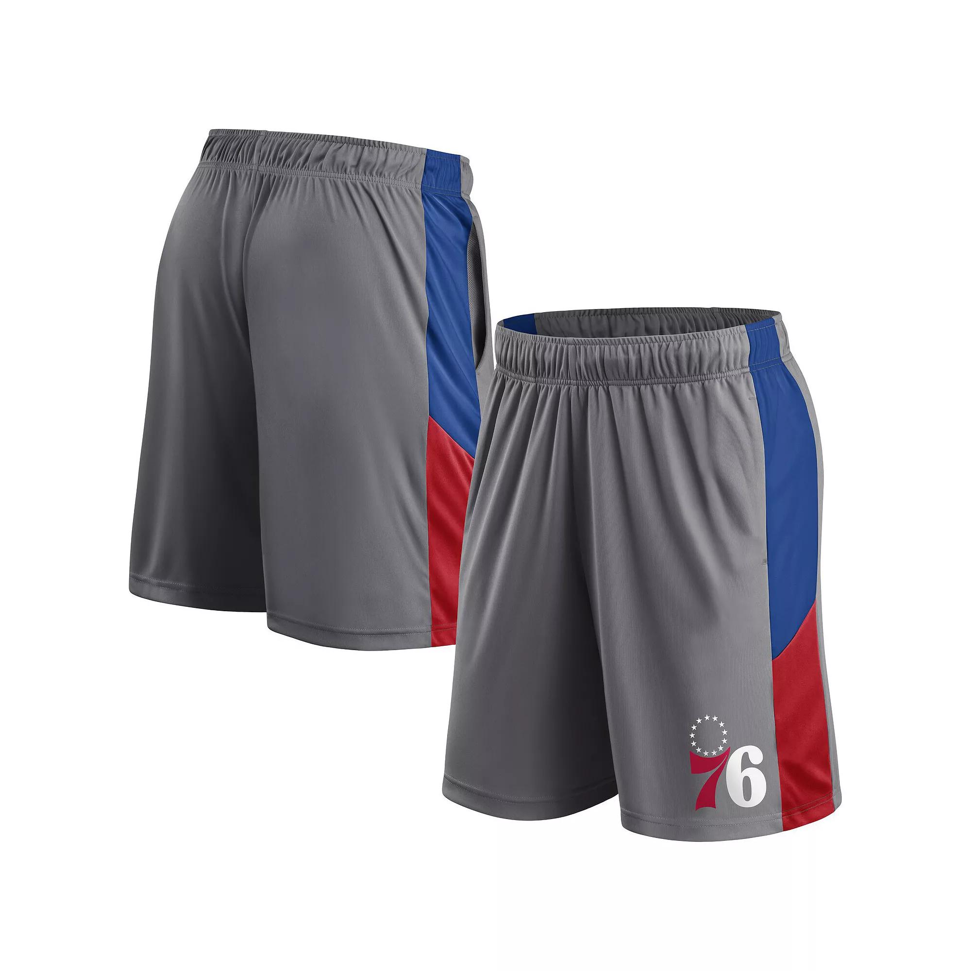 Men's Fanatics Gray New York Jets Primary Logo Shorts, Size: 5XL, Grey Product Image
