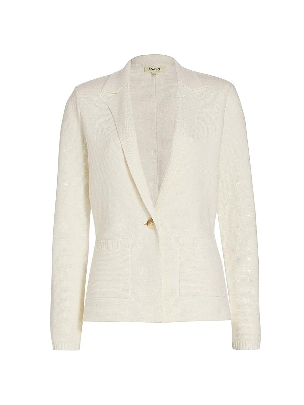Lacey Knit Blazer Product Image