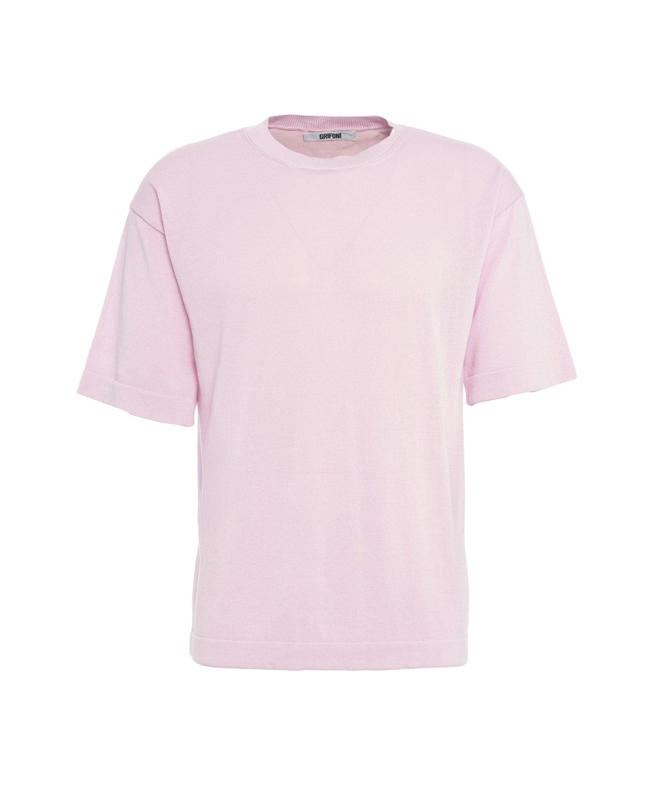 Knit t-shirt Product Image