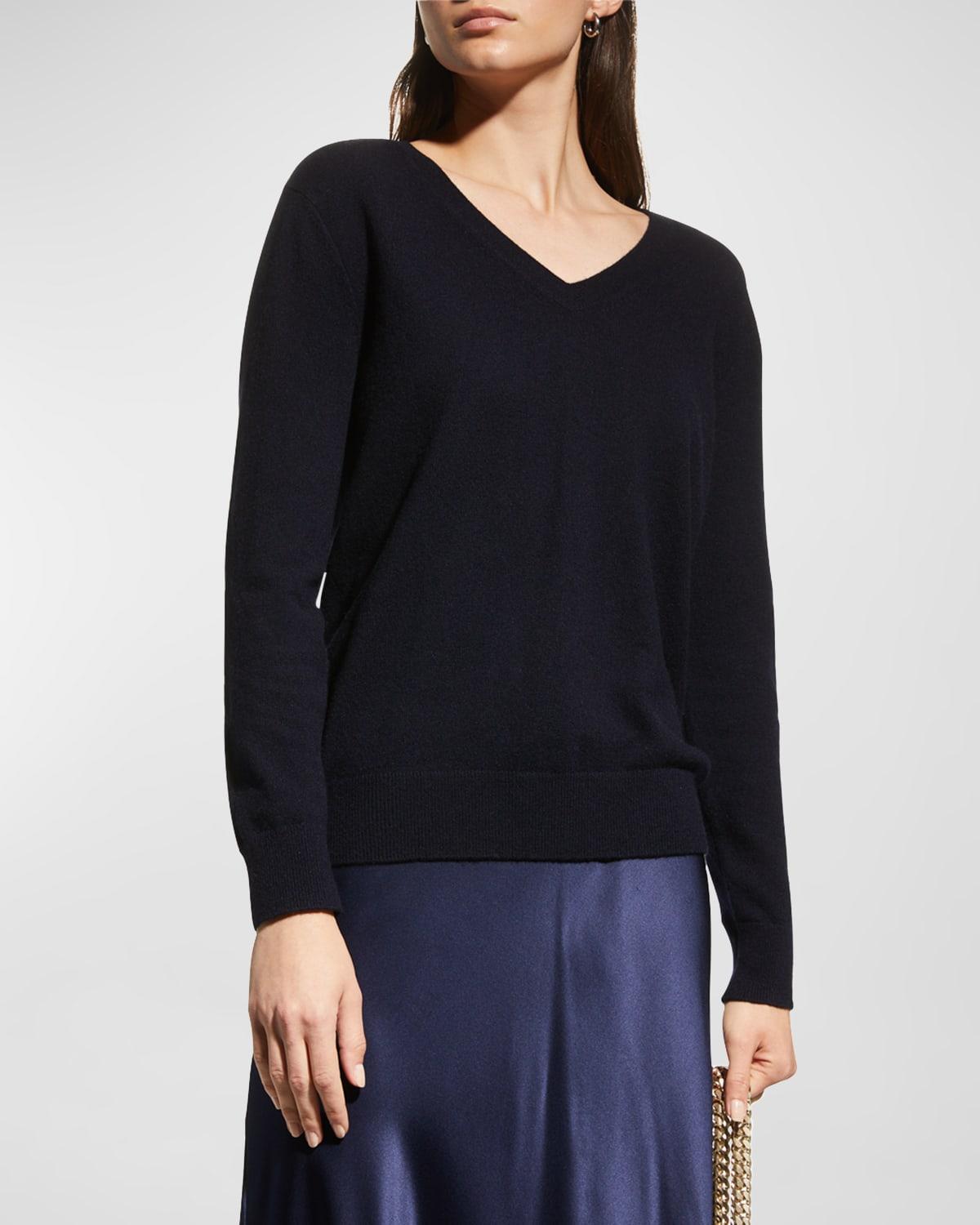 Vince Weekend V Neck Cashmere Sweater Product Image