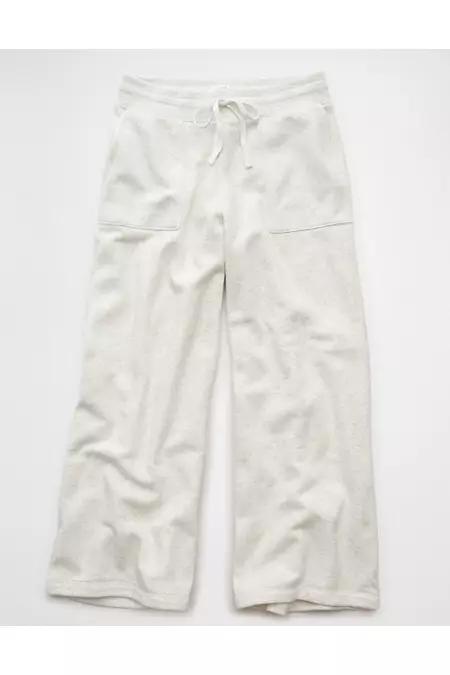 AE Everyday Luxe Wide-Leg Sweatpant Women's Product Image