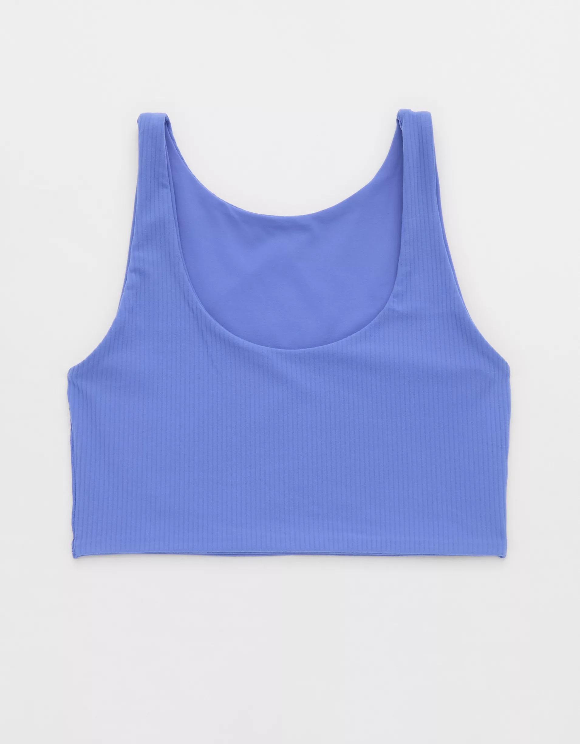 OFFLINE By Aerie Real Me XTRA Rib Switch Up High Neck Sports Bra Product Image