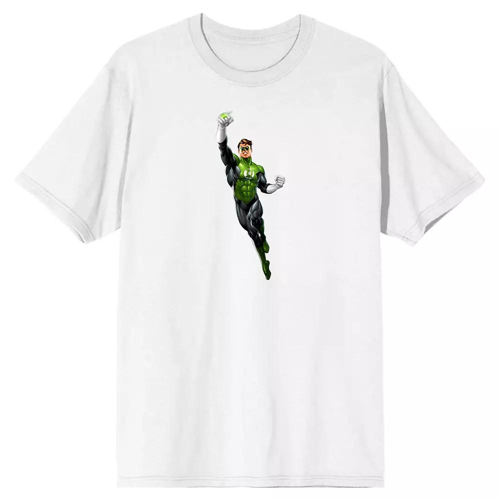 Men's Green Lantern Superhero Power Pose Tee,  Product Image