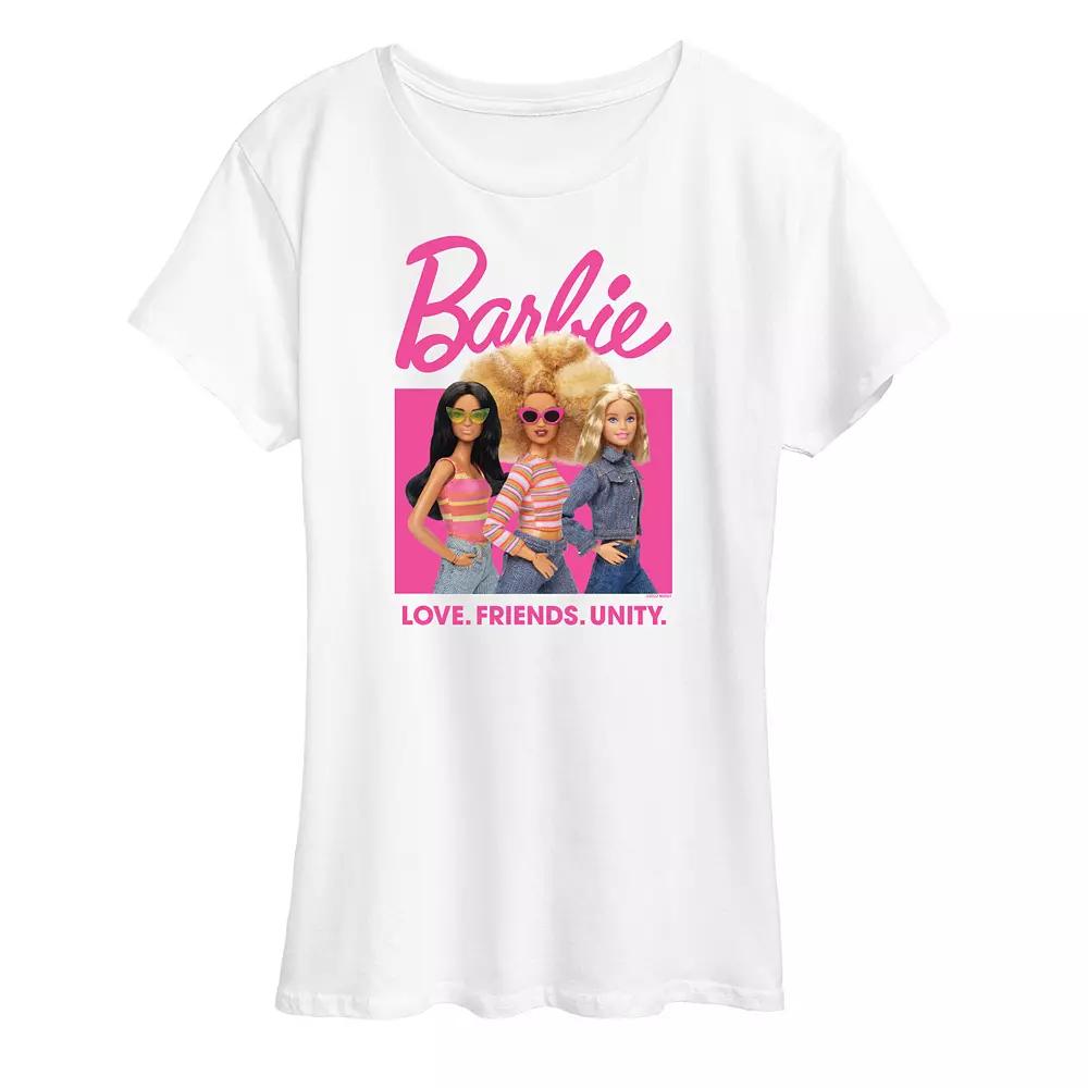 Women's Barbie® Love Friends Unity Graphic Tee,  Product Image