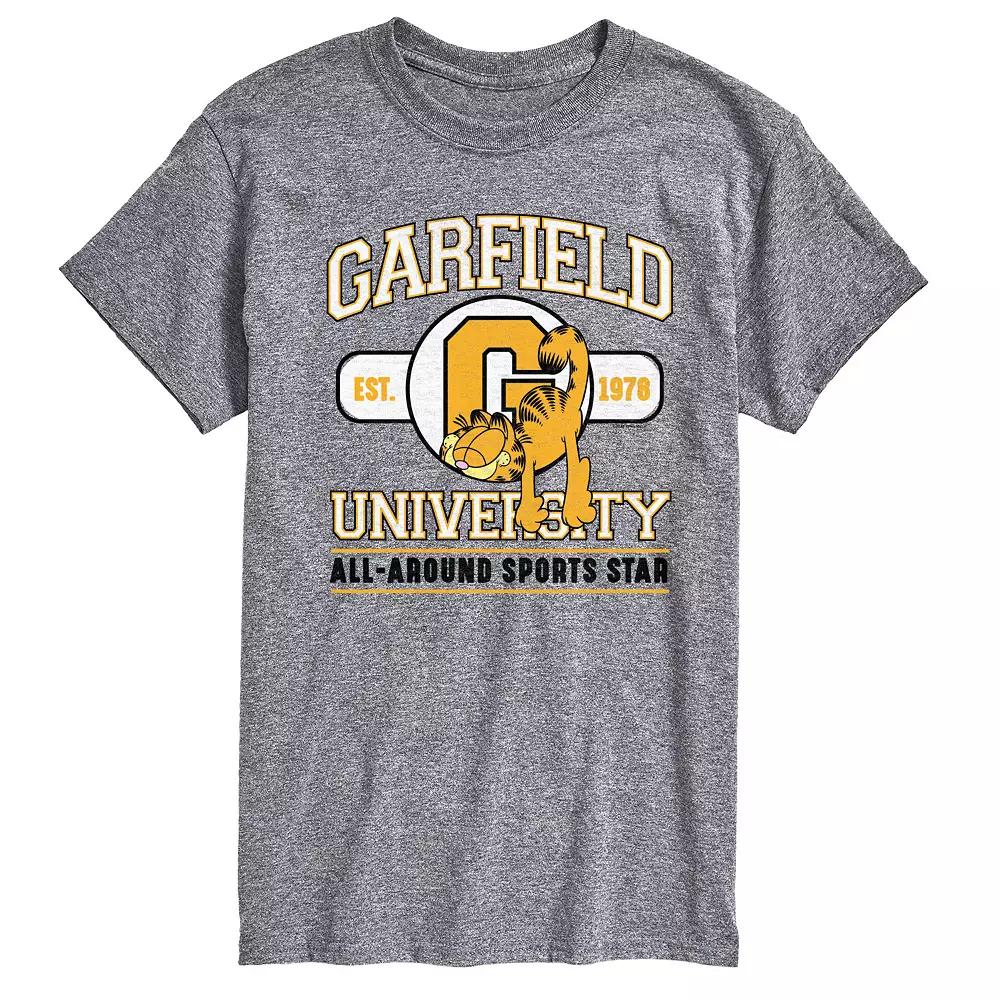 Men's Garfield University Sports Star Graphic Tee,  Product Image