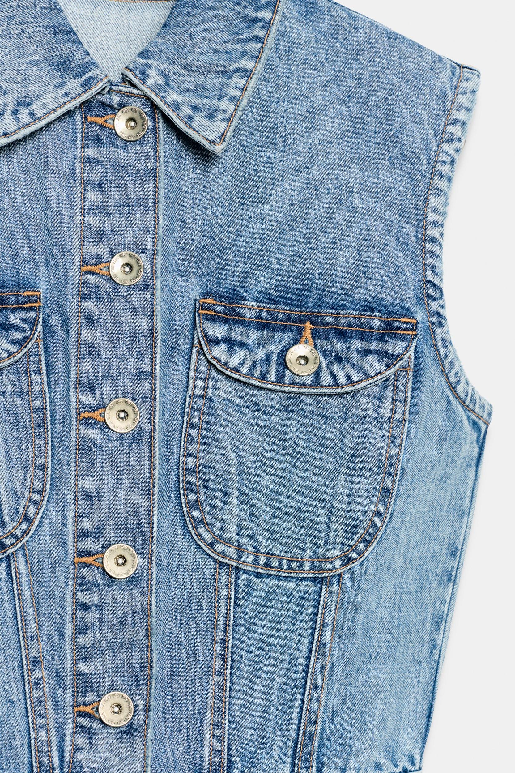 Z1975 BALLOON LEG DENIM JUMPSUIT Product Image