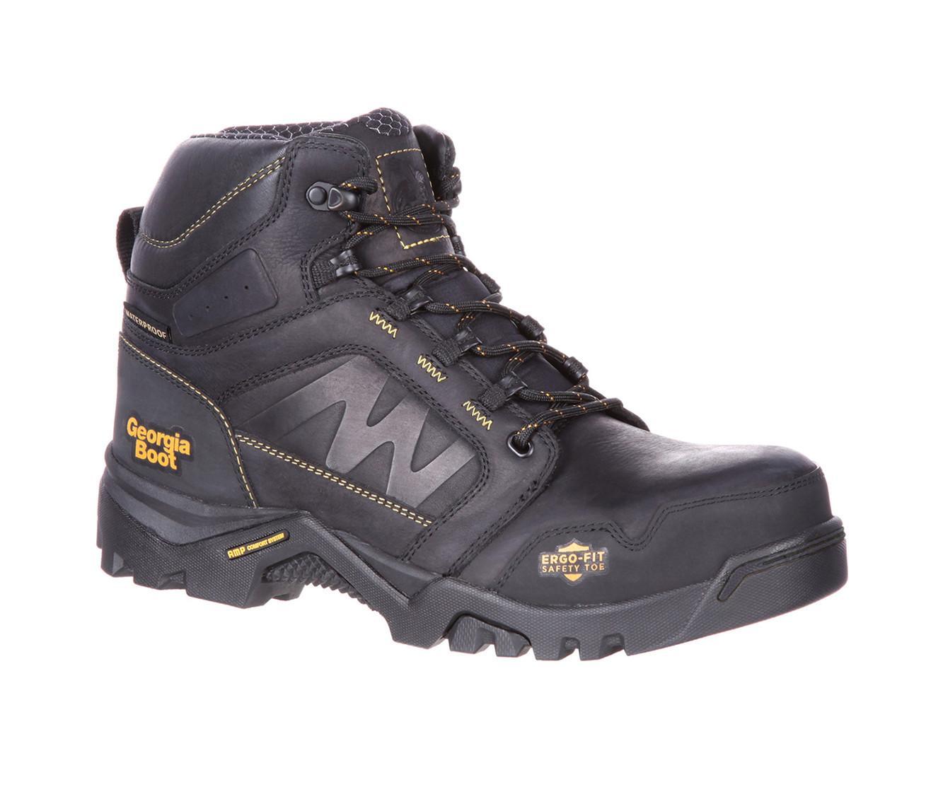 Men's Georgia Boot Amplitude Composite Toe Waterproof Work Boots Product Image