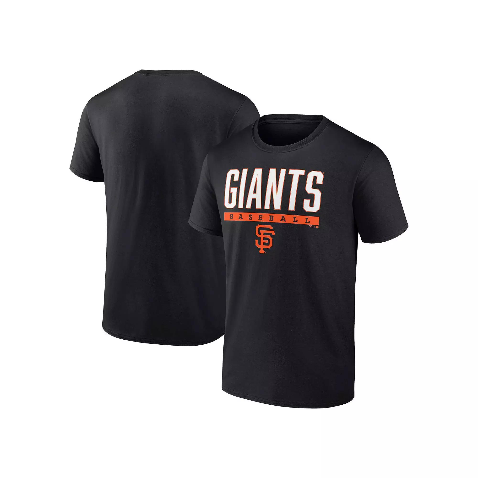 Men's Fanatics Branded Black San Francisco Giants Power Hit T-Shirt,  Product Image