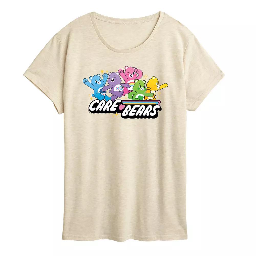 Women's Care Bears Unlock The Magic Logo Group Graphic Tee,  Product Image
