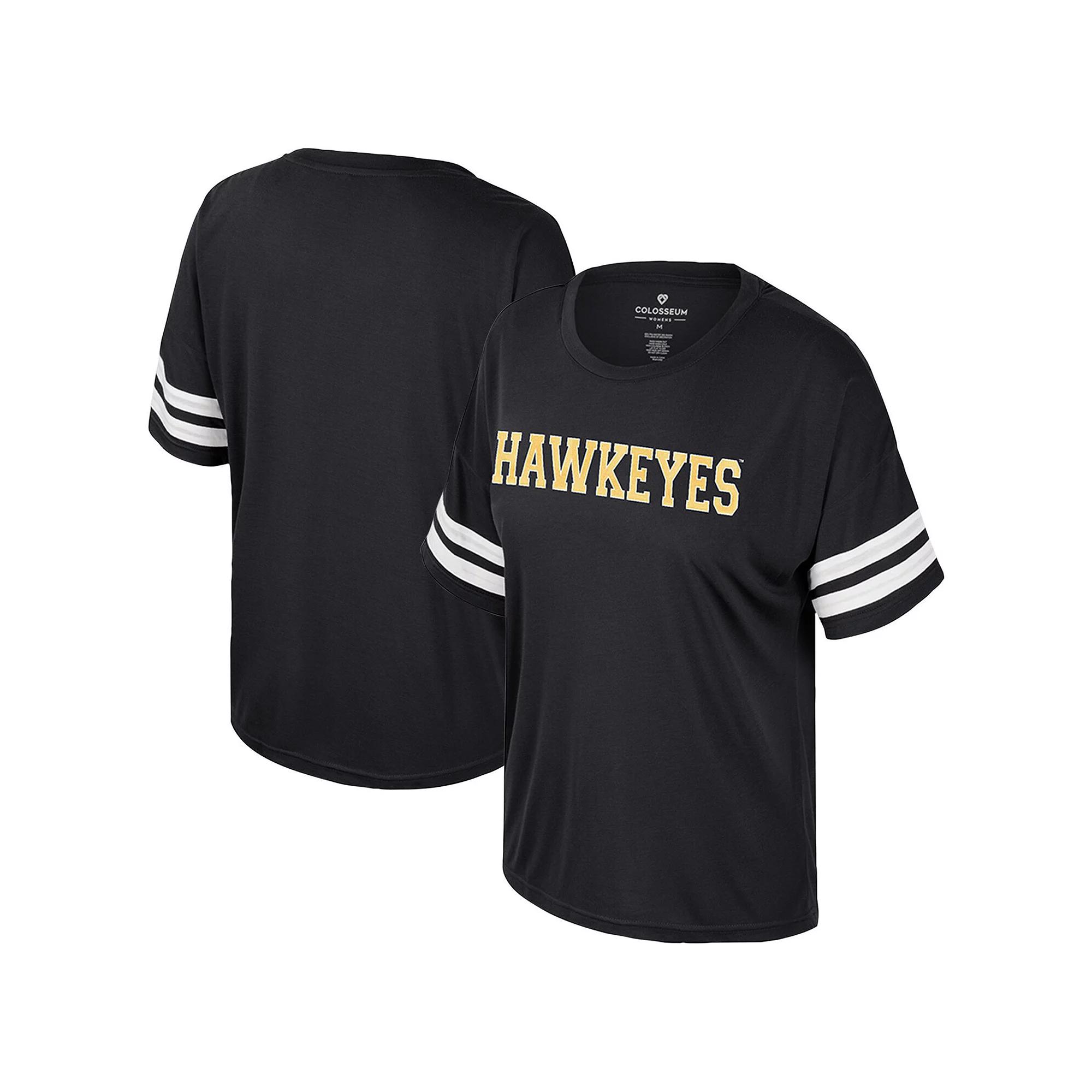 Women's Colosseum  Red Wisconsin Badgers Treasure Oversized Sequin T-Shirt, Size: Large Product Image