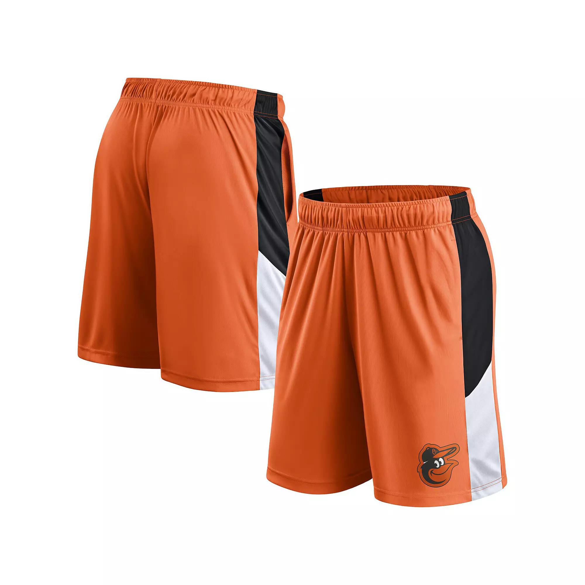 Men's Fanatics Orange Baltimore Orioles Primary Logo Shorts,  Product Image