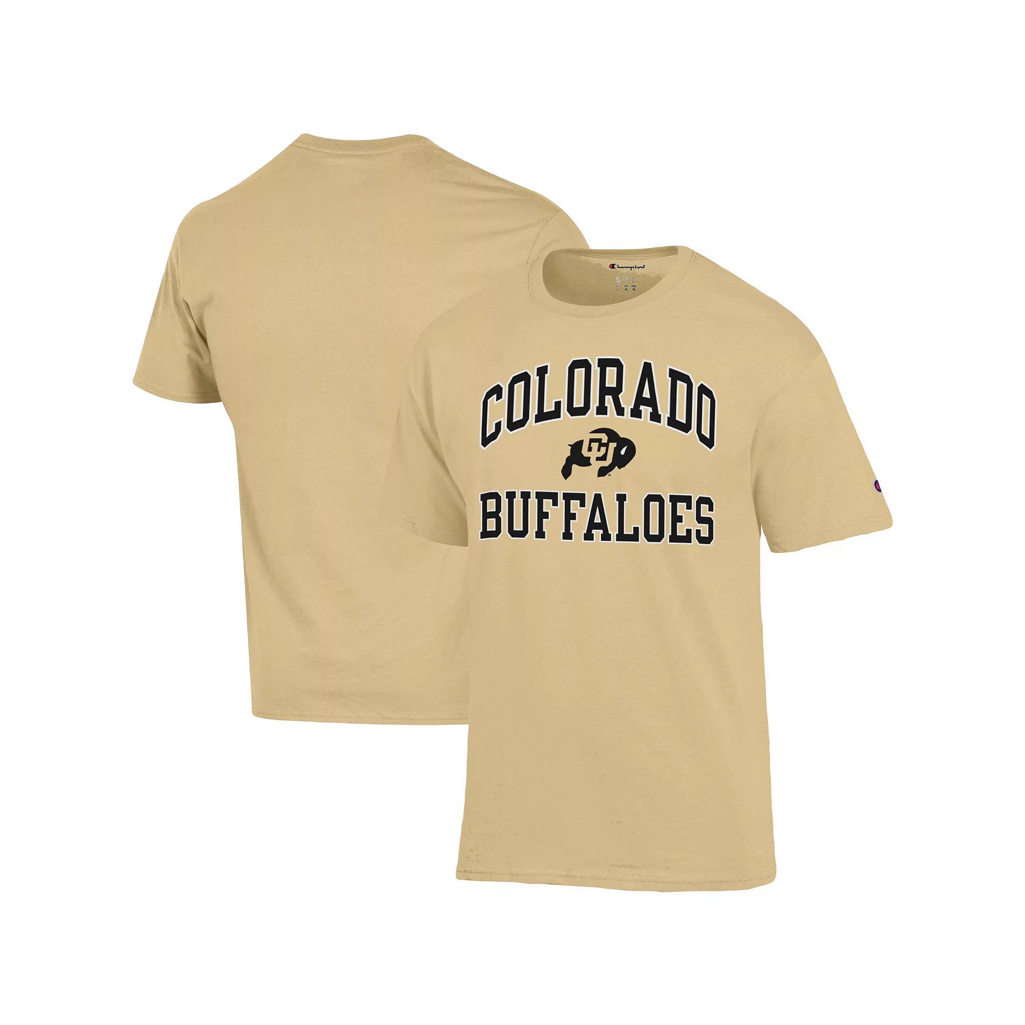 Men's Champion Gold Colorado Buffaloes High Motor T-Shirt, Size: 3XL Product Image
