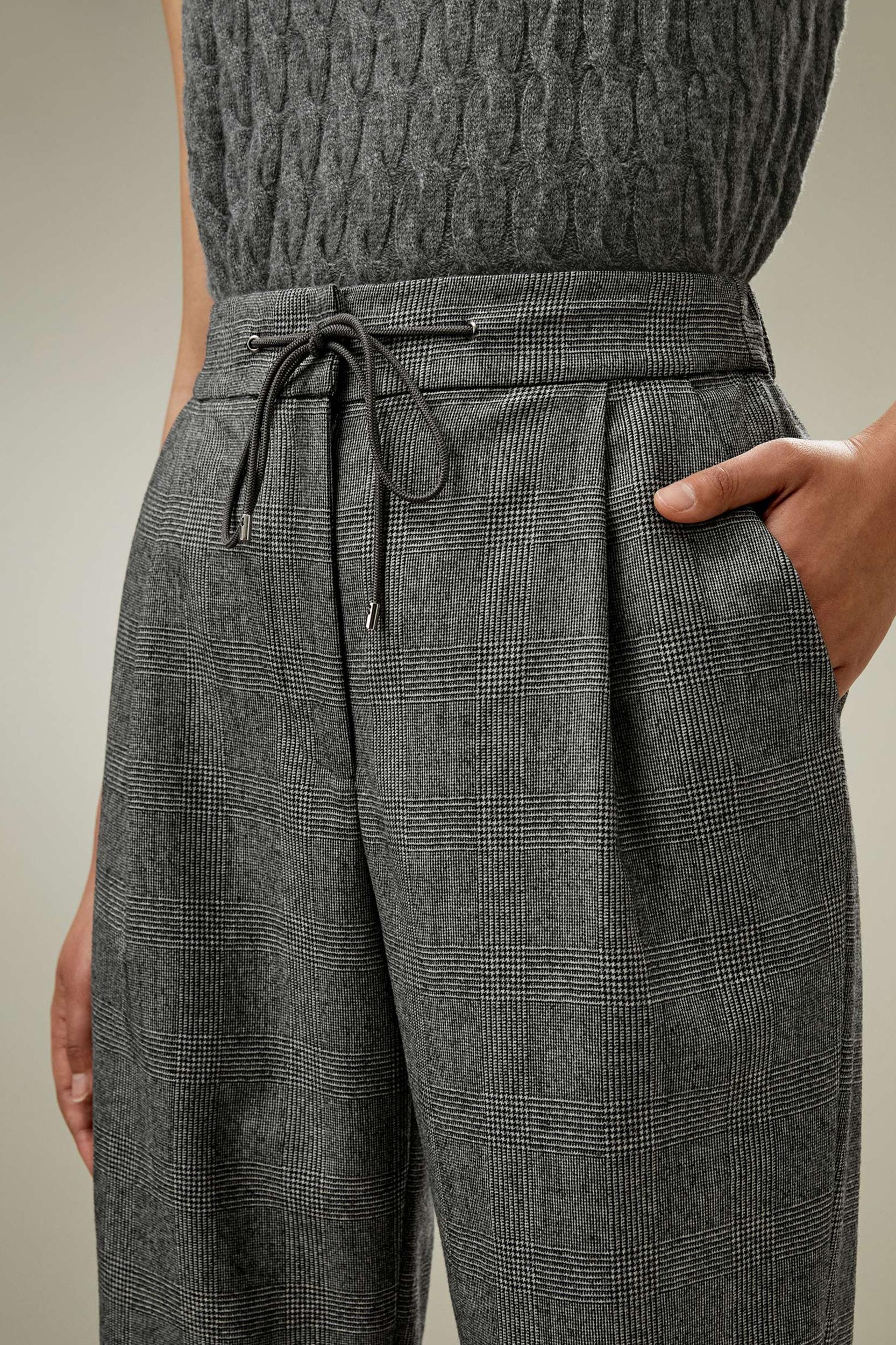Glen Flex Worsted Trousers Product Image