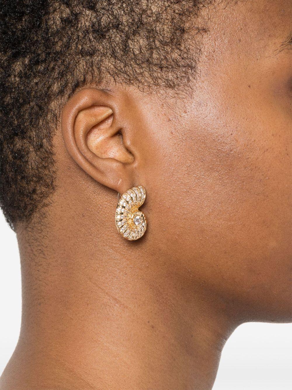 Crystal Shell earrings Product Image