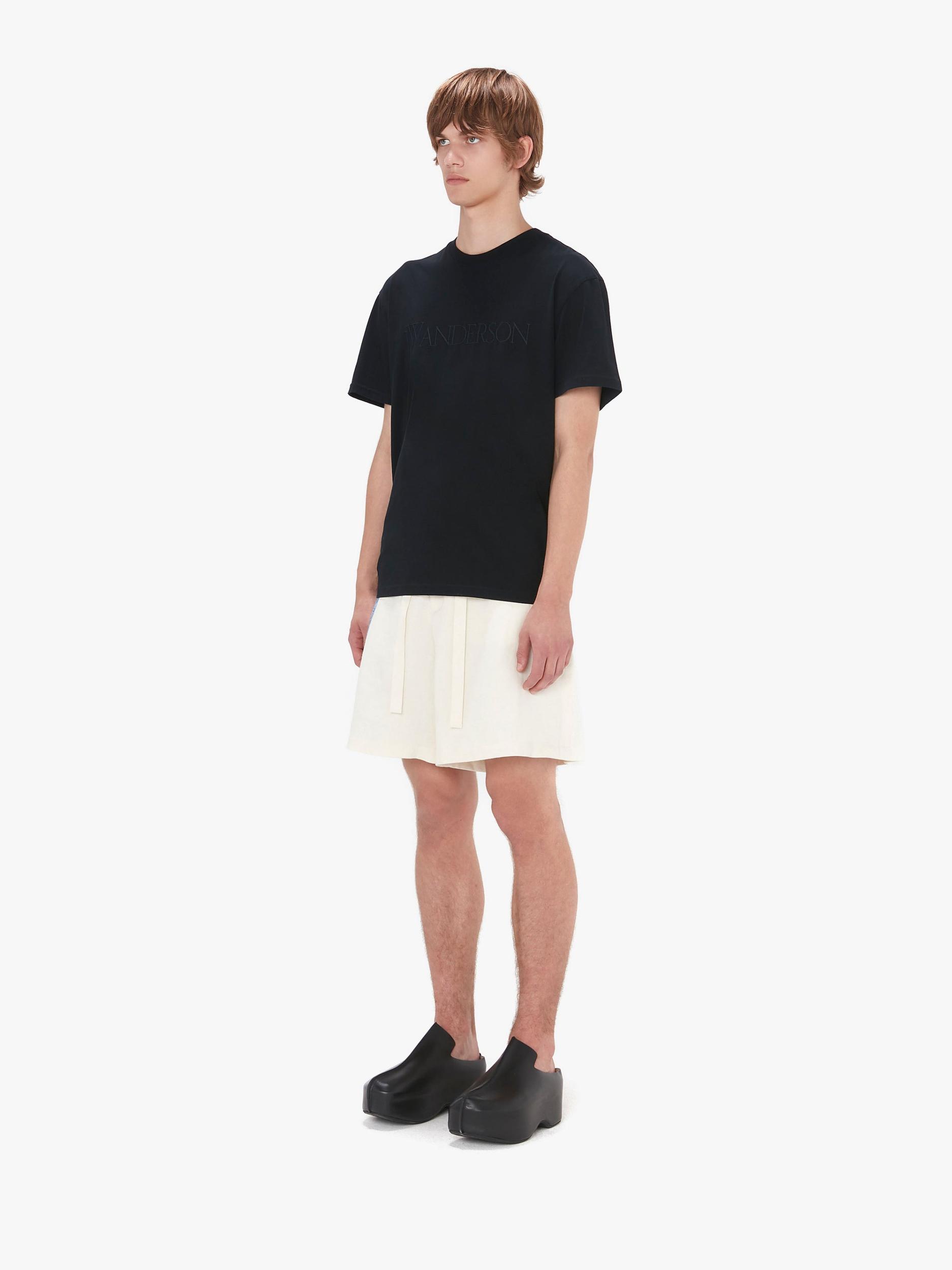 T-SHIRT WITH LOGO EMBROIDERY Product Image