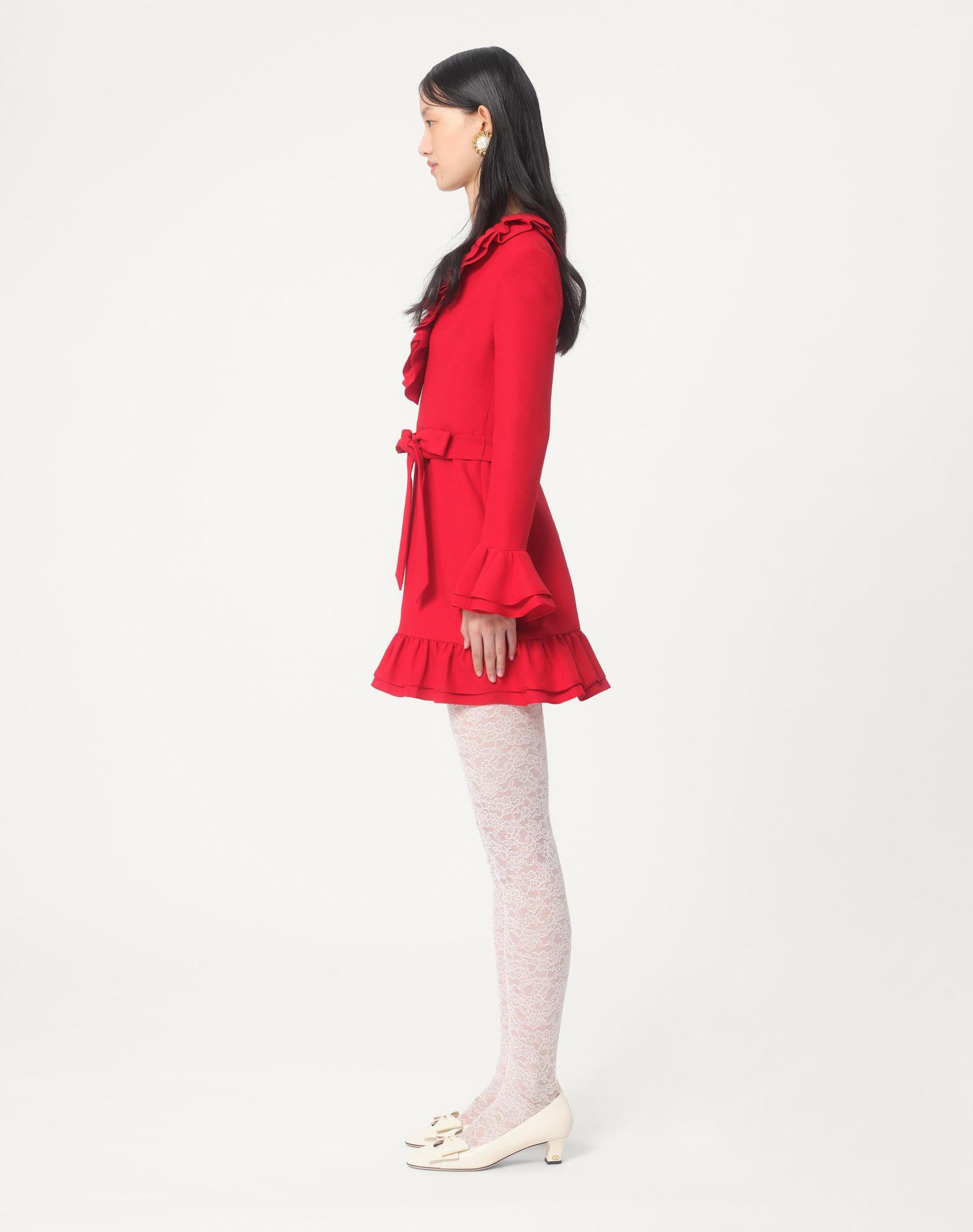 Crepe Couture Short Dress  Product Image