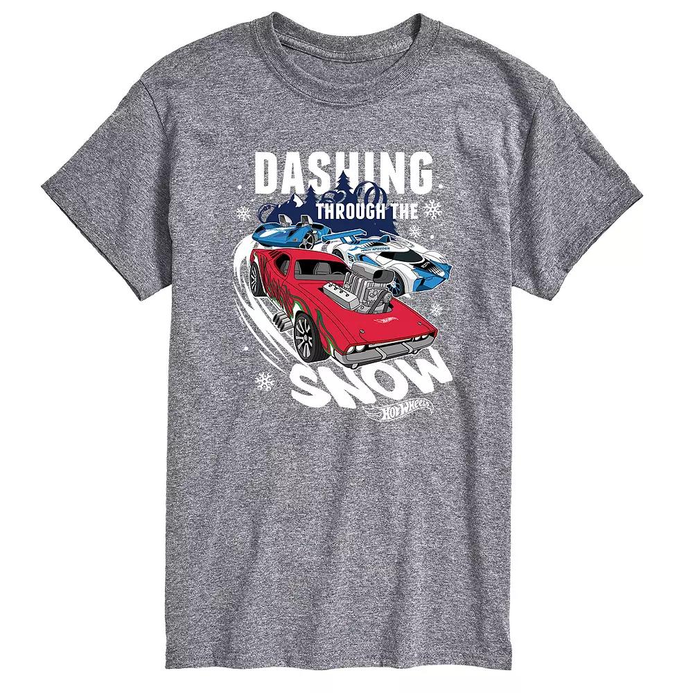 Men's Hot Wheels Dashing Snow Tee,  Product Image
