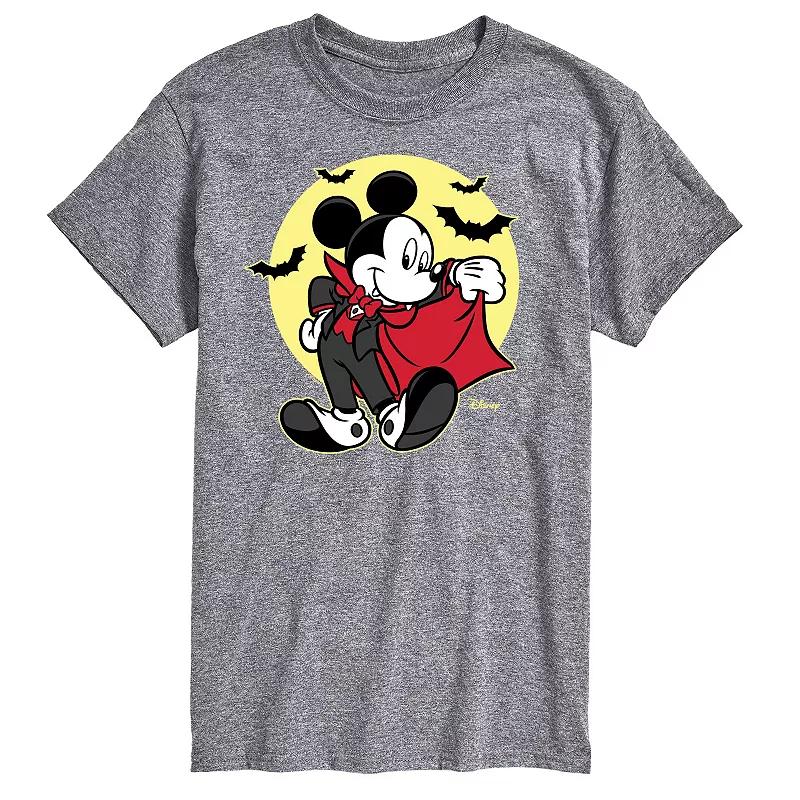 Disney's Mickey Mouse & Friends Big & Tall Mickey Vampire Graphic Tee, Men's,  Product Image