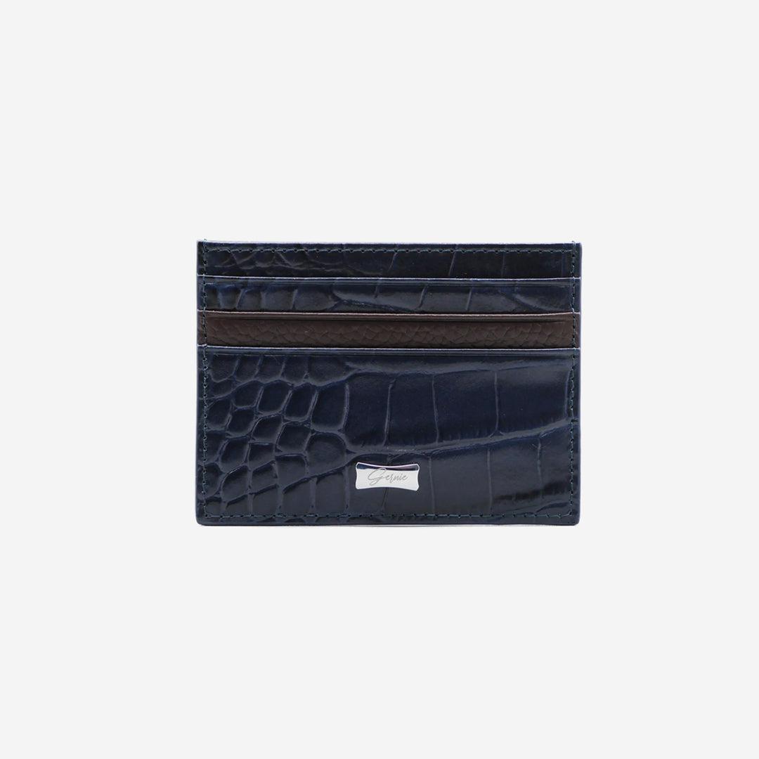 Genuine Gator Leather Slim Card Case Product Image
