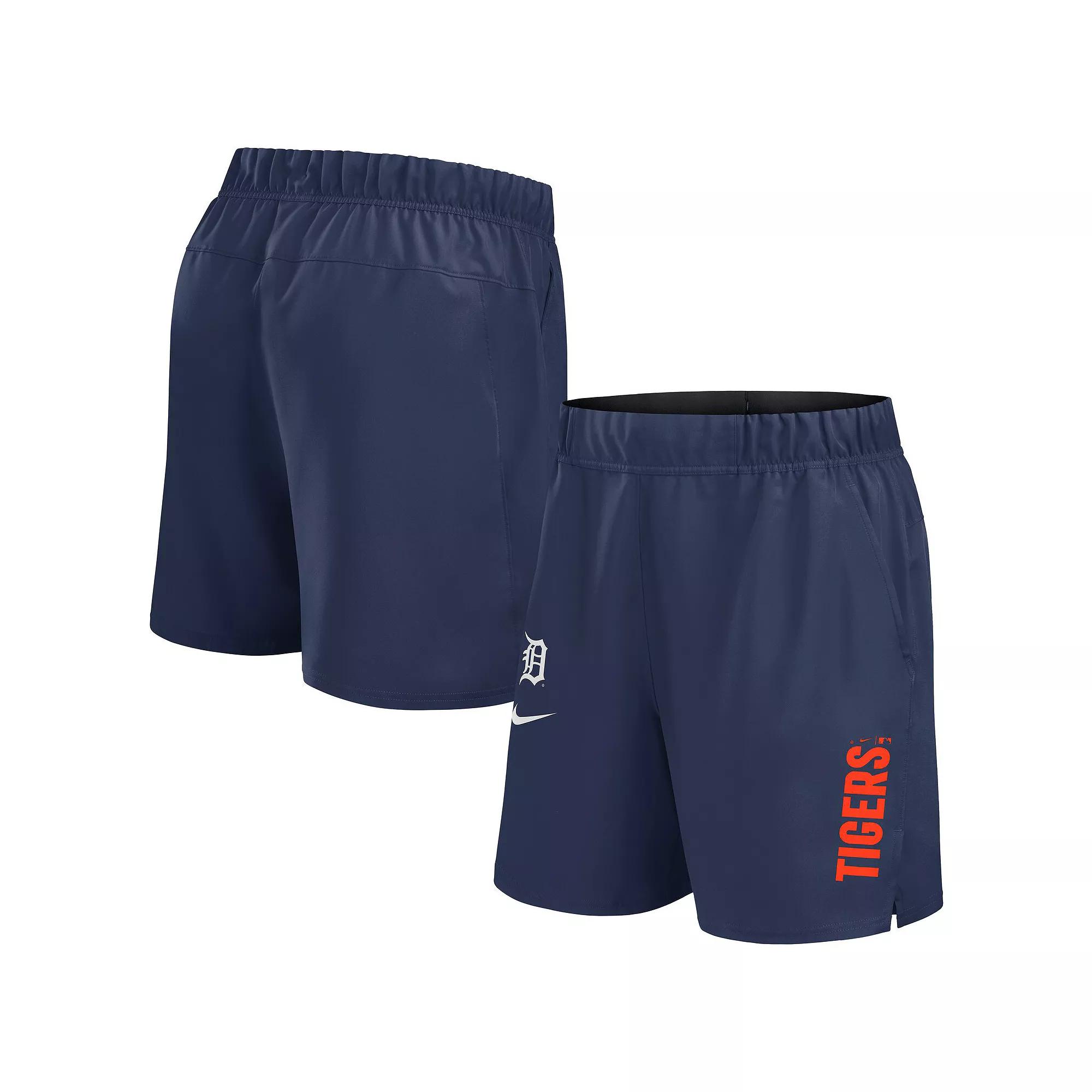 Men's Nike Navy Houston Astros Woven Victory Performance Shorts,  Product Image
