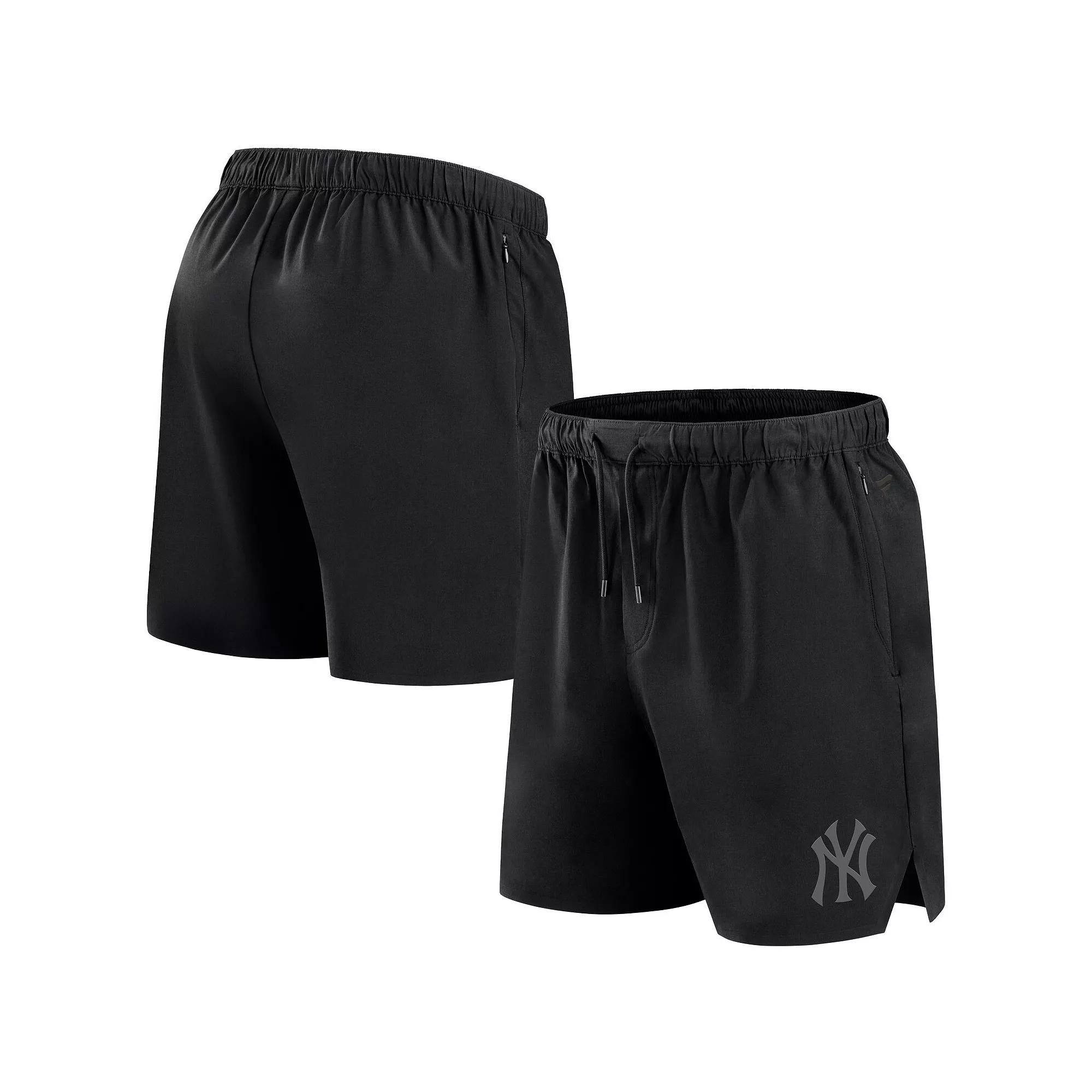 Men's Fanatics Signature Black Seattle Mariners Front Office Woven Shorts,  Product Image