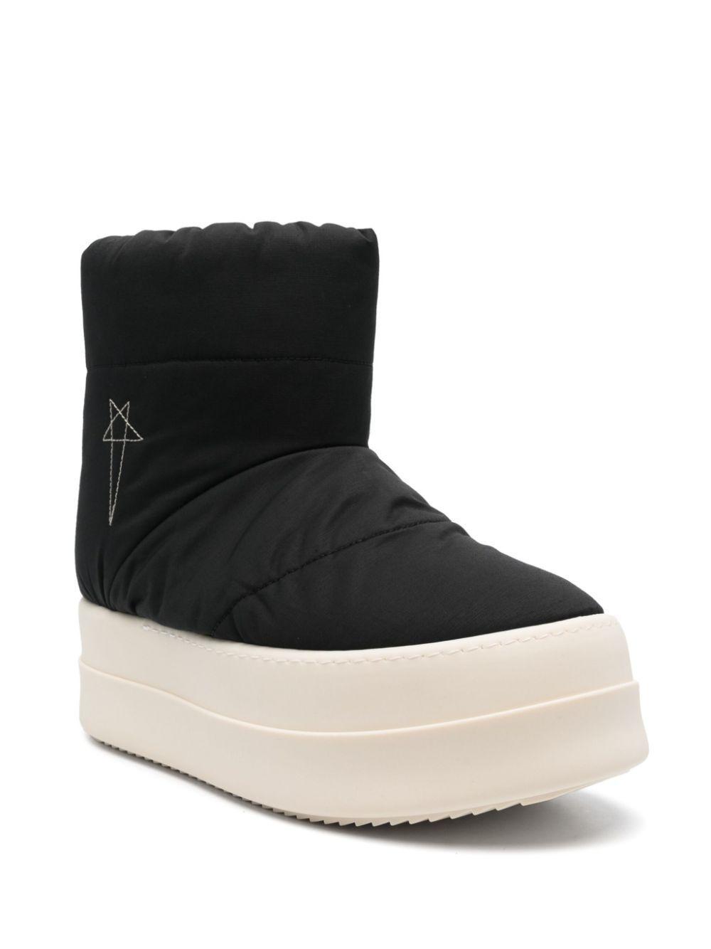 RICK OWENS DRKSHDW Porterville Mega Bumper Lunar Boots In Black Product Image