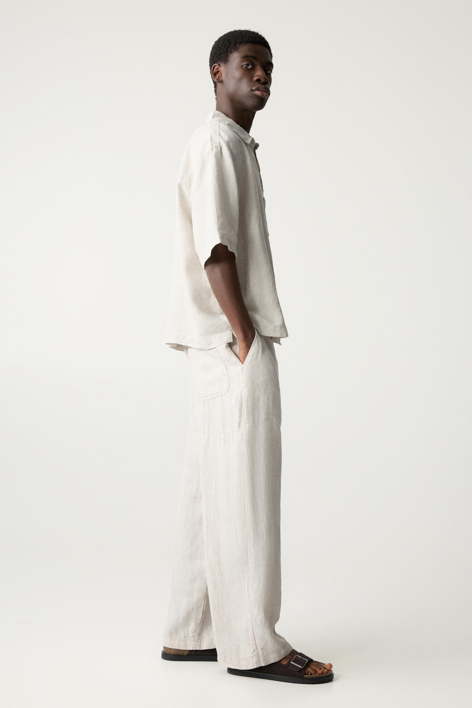 Linen joggers Product Image