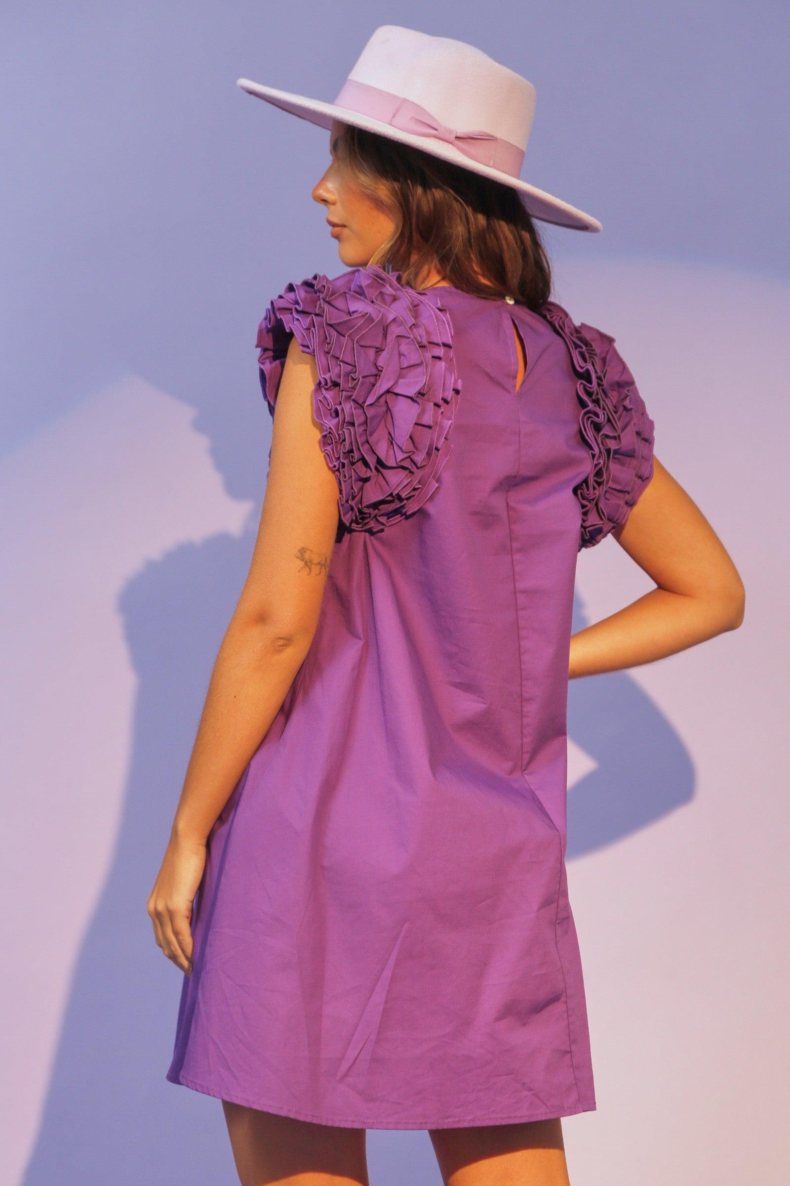 Mardi Gras Mini Dress Product Image