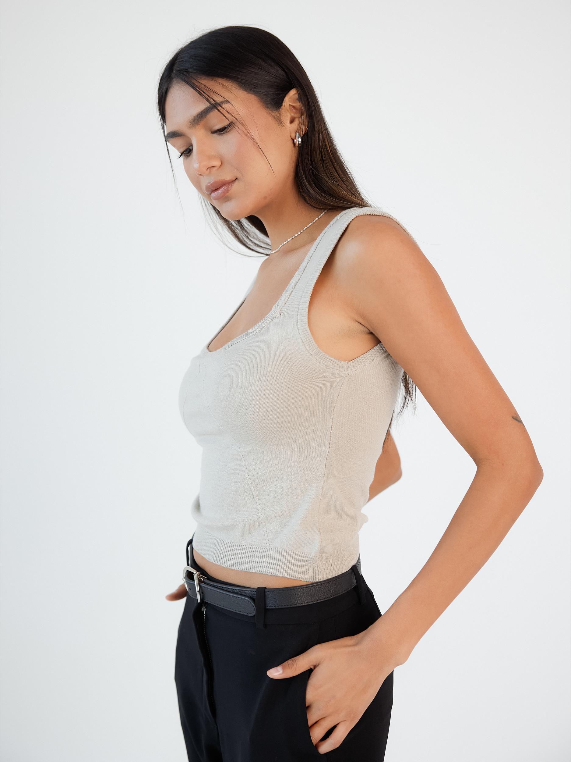 Knit Square Neck Brami Product Image