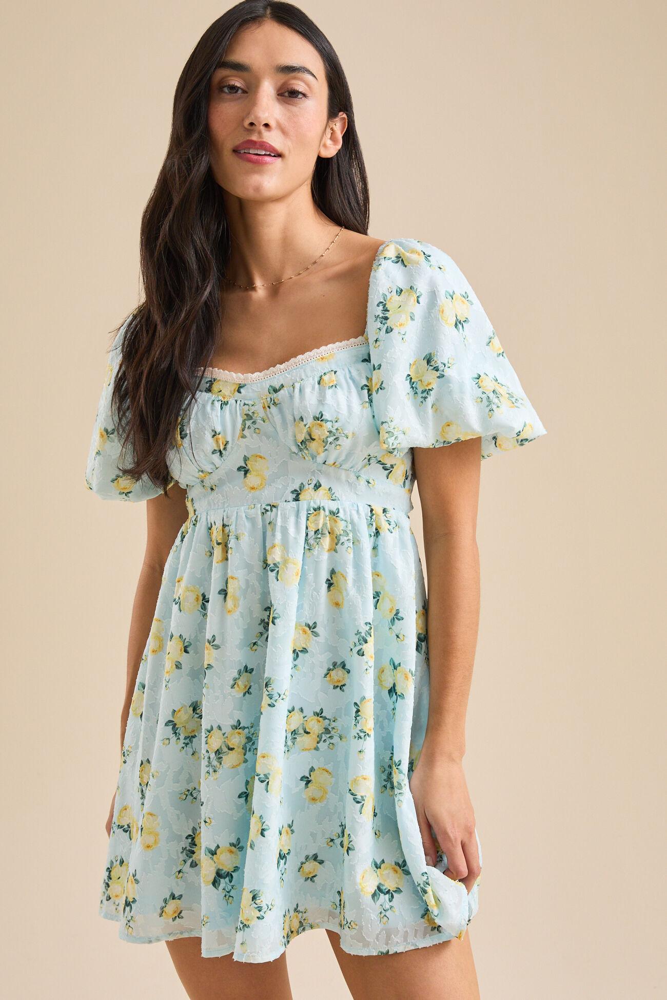 Tatum Floral Mini Dress Product Image