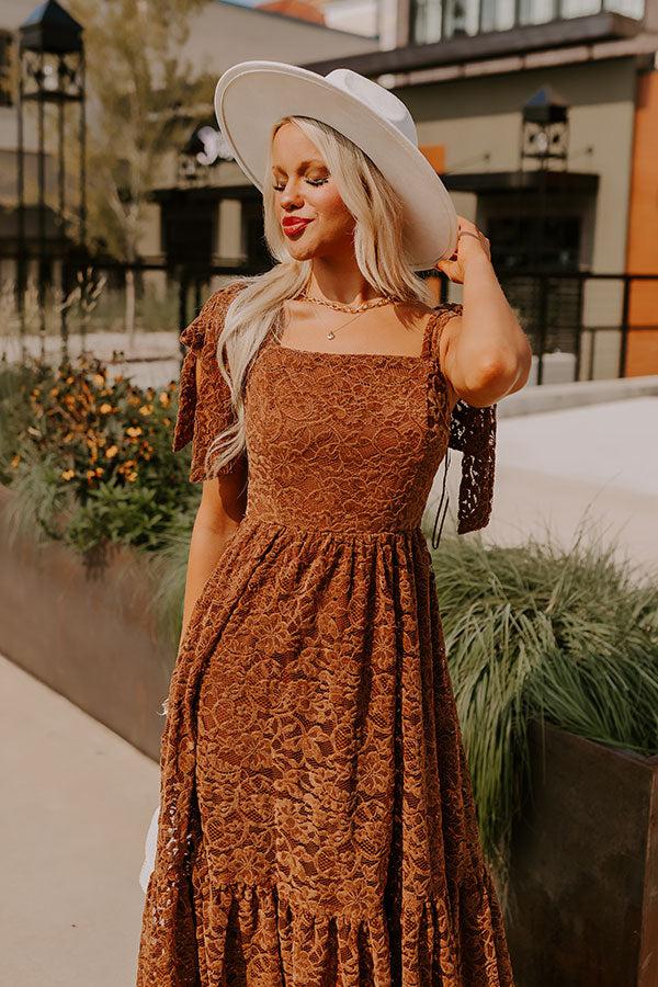 Fall Festival Lace Midi Product Image