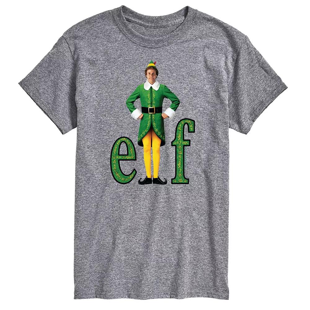 Big & Tall Elf Buddy Logo Graphic Tee, Men's,  Product Image