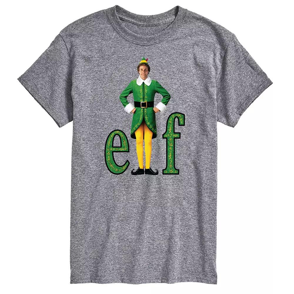 Big & Tall Elf Buddy Logo Graphic Tee, Men's,  Product Image